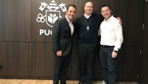Reitor da PUCPR, Bispo Auxiliar de Curitiba e Presidente do Grupo Marista