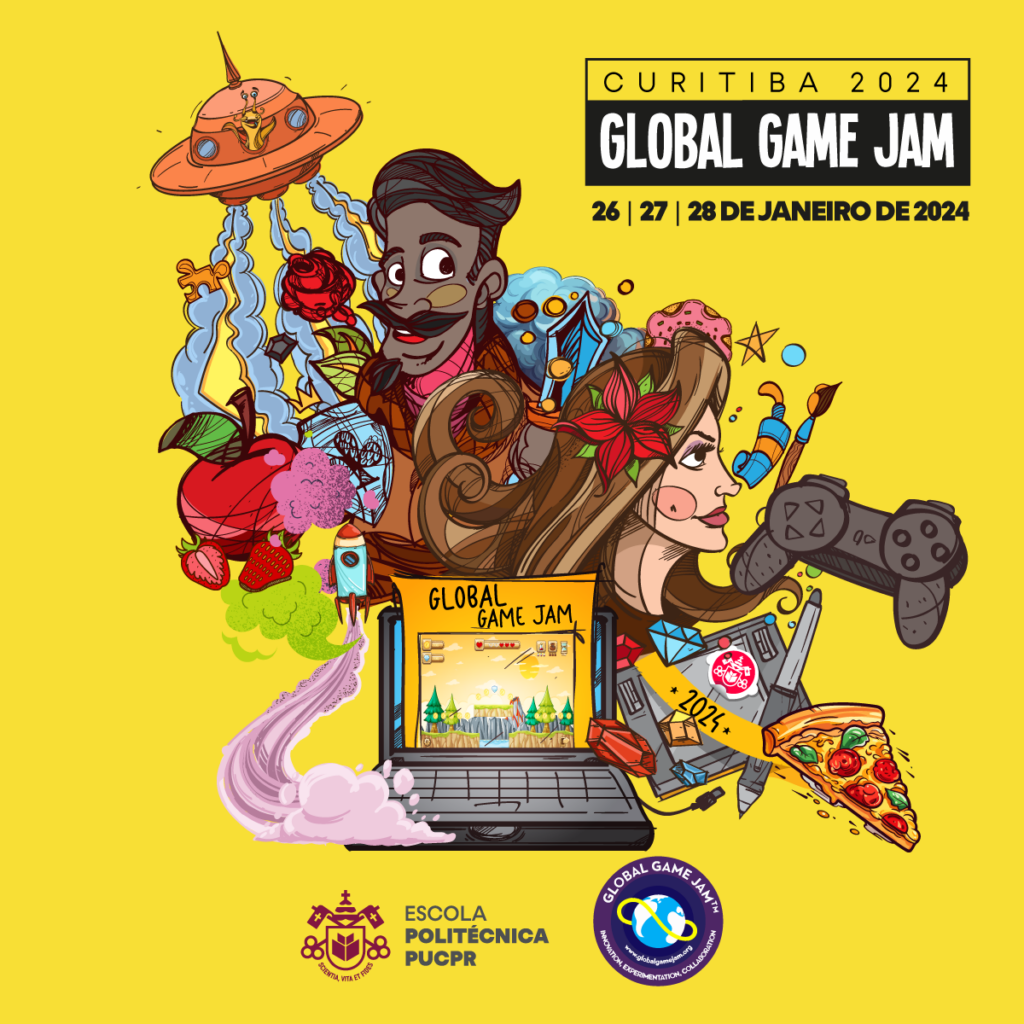 15ª Edição Da Global Game Jam Curitiba Será Realizada De 26 A 28 De